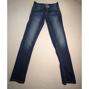 Reign Size 5 Dark Wash Denim Blue Jeans